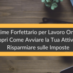 Regime forfettario per attività digitali